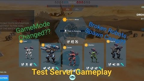War Robots: But Enemy Condors Kills GameMode | Test Server Gameplay