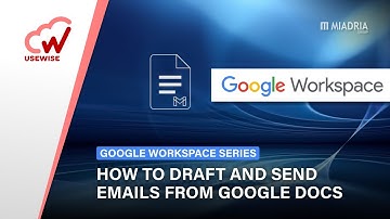 How to draft and send emails from Google Docs