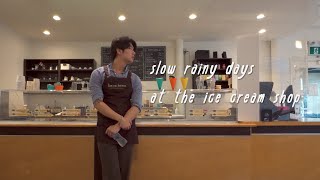 Ice cream shop Diaries (hojicha latte and my favourite pasta)