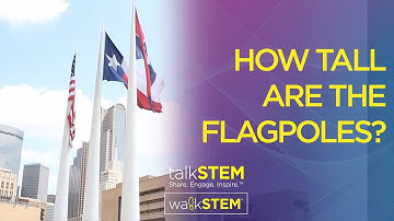 How tall are the flagpoles?
