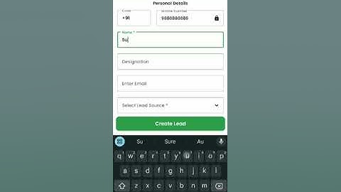 How can we add Leads on CRM Trail
