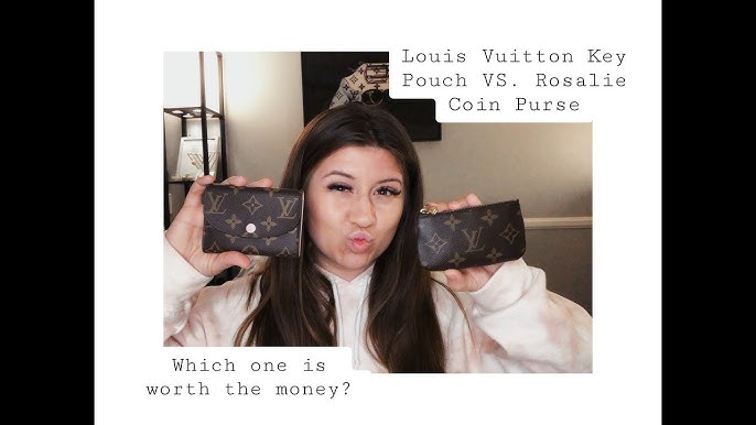 NEW RELEASE LOUIS VUITTON ROSALIE COIN PURSE 👛 completely new wallet - is  the back pocket worth it? 