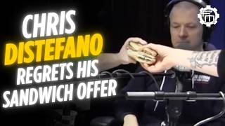Chris Distefano Regrets His Sandwich Offer (2016)