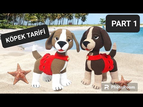 AMİGURUMİ KÖPEK TARİFİ PART 1 ÖN ARKA BACAK..#amigurumicrochet #amigurumiköpek