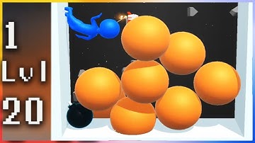 Down The Hole - Gameplay Walkthrough - Levels 1-20