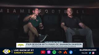 Josh Pate &amp; Miami O.C Shannon Dawson - Film Room Access