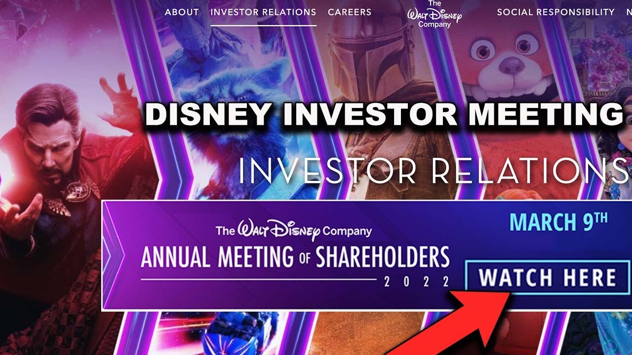 Disney Investor Day Meeting Is Today! How To Watch/What To Expect