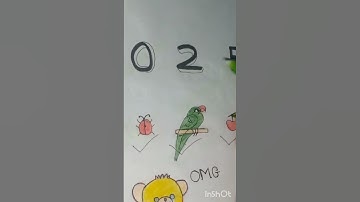 Super sAtisfying Art of creating numbers in 3d shadow Lettering #shortsfeed  #3d