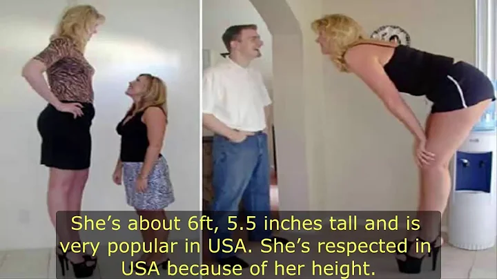 WORLD'S TALLEST WOMAN EVER USA HEATHER GREENE