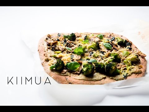 Video: Pizza Tailandesa Con Brócoli, Champiñones Y Pimiento Rojo