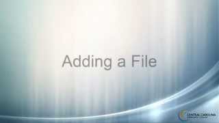 Blackboard: Adding a File