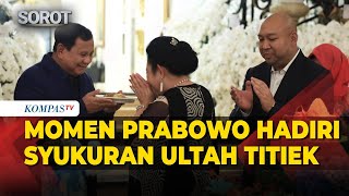 Potret Presiden Prabowo di Syukuran Ulang Tahun Titiek Soeharto, Didampingi Didit