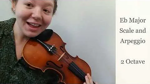Violin | Eb Major Scale and Arpeggio - 2 Octave