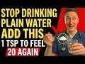 Don't Drink Plain Water Again After 60 &mdash; THIS 1 Trick Boosts Blood Flow Fast