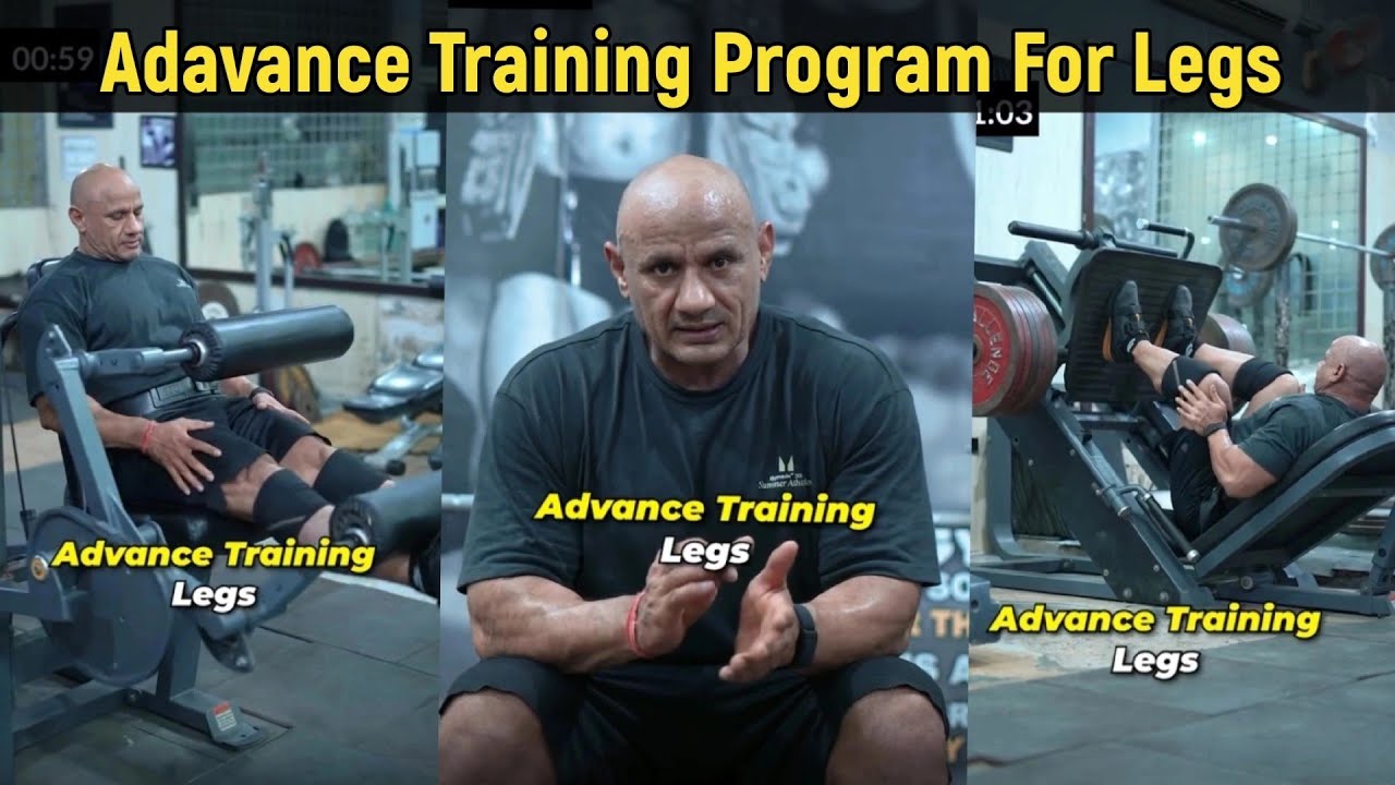 Adavance Training Program For Legs | Mukesh Gahlot #youtubevideo - YouTube