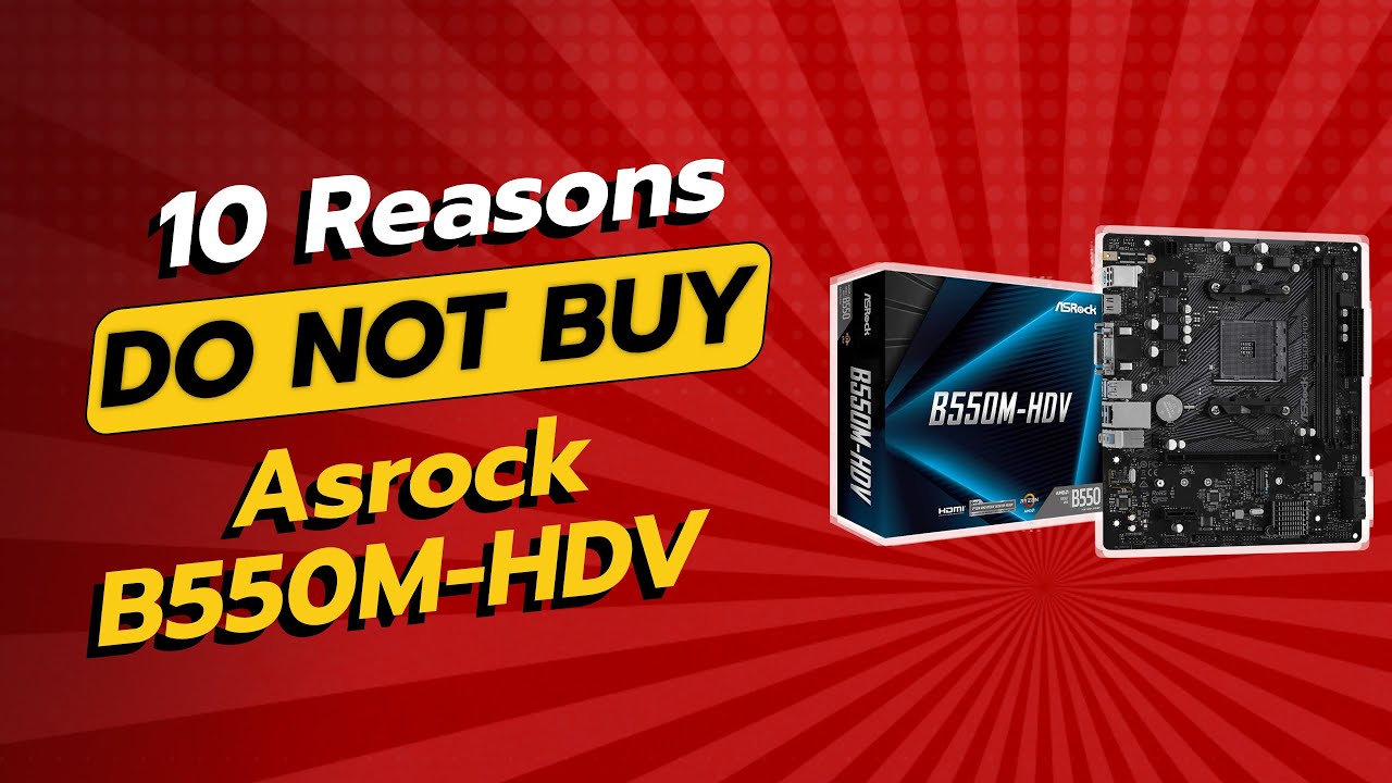 ASRock B550M-HDV - купить материнскую плату: цены, отзывы