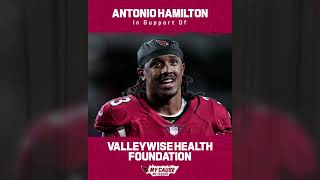 Arizona Cardinals' Antonio Hamilton shares gratitude for the Arizona Burn Center - Valleywise Health