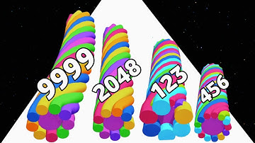 Twisty Runner vs Fragile Roll 3D - ASMR Gameplay (Freepya Max Level, All Math Games)