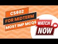 CS602 midterm preparation | objective type | most important MCQS