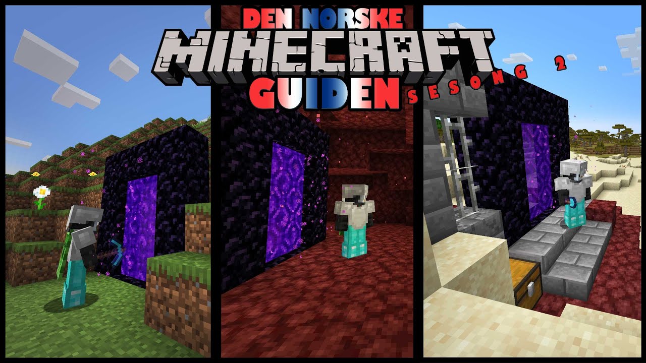 Fast travel i Minecraft | S02E33 | Den Norske Minecraft Guiden - YouTube