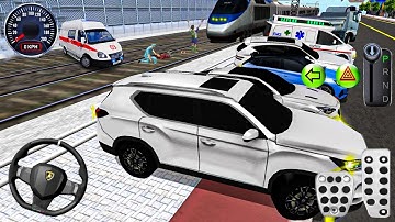 Crazy Kia Car Driver vs Bullet Train Railway Station In 3D Driving Class - Android IOS Gameplay #2