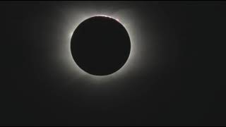 Totality! Solar Eclipse reaches peak over Antarctica