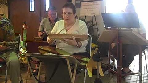 When the Saints Go Marching In on Bowed Psaltery by Kathy Kennebrook