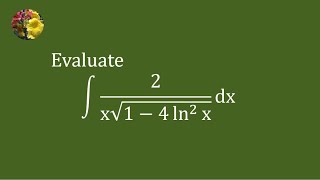 Solving the indefinite integral using u-substitution (TCET14E-CH8-Ex8.1-27)