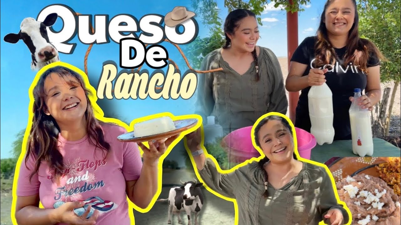 Rancho Rico Food Fuimos al monte a traer leche para hacer un queso de rancho 🐄 RICO ...