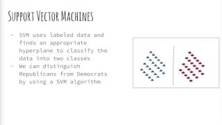 Practical Machine Learning: 3.1 -  Overview of Algorithms