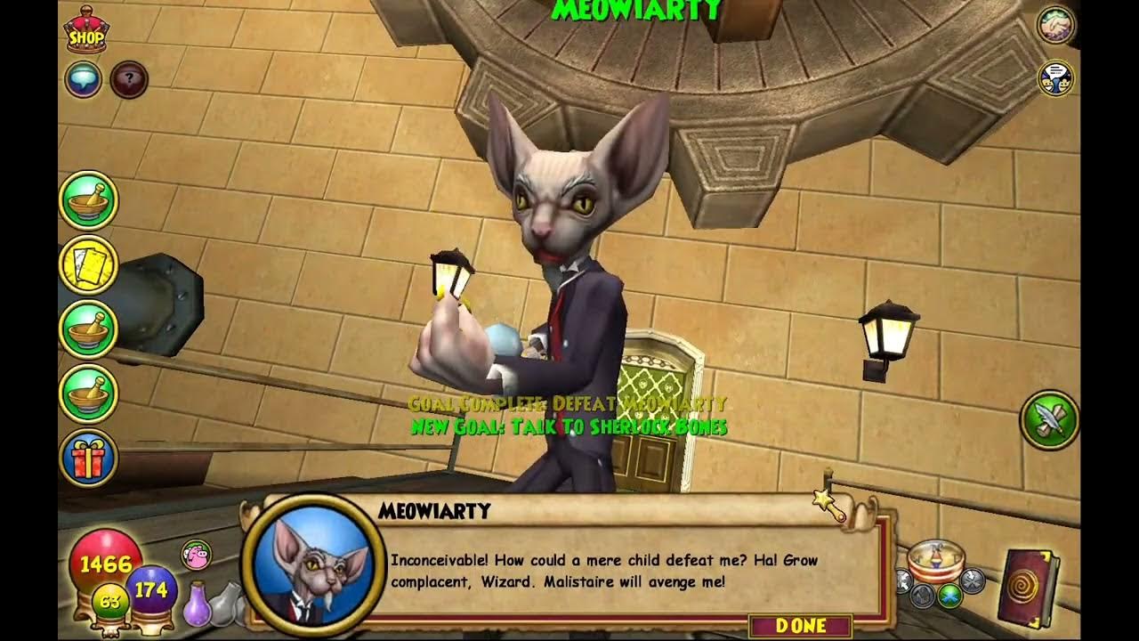 Wizard101 Marleybone Main Quest Big Ben (no battle) YouTube