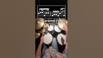 Thumbnail of Caramel Fill  #drums #drumnotation #drumbeats #sleeptoken