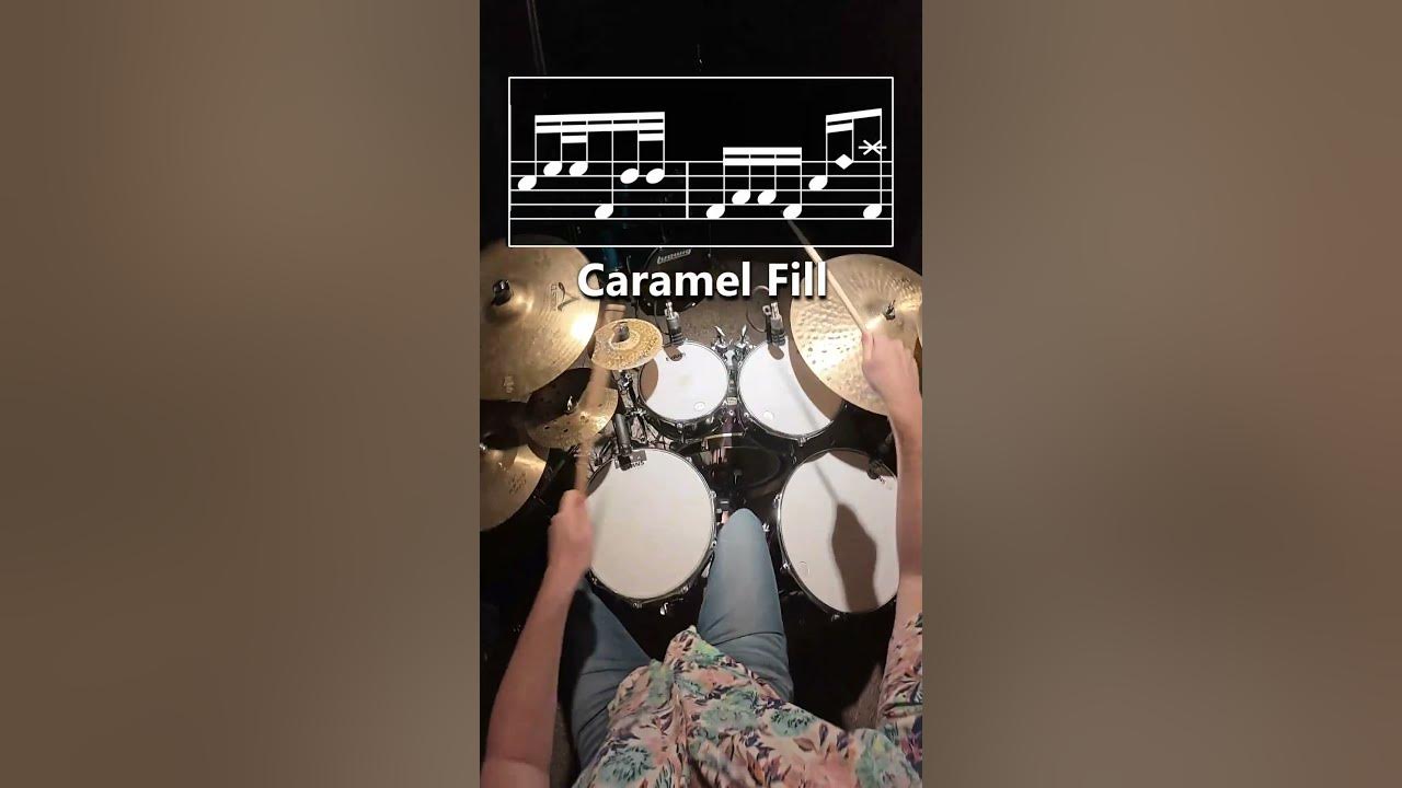 Caramel Fill  #drums #drumnotation #drumbeats #sleeptoken