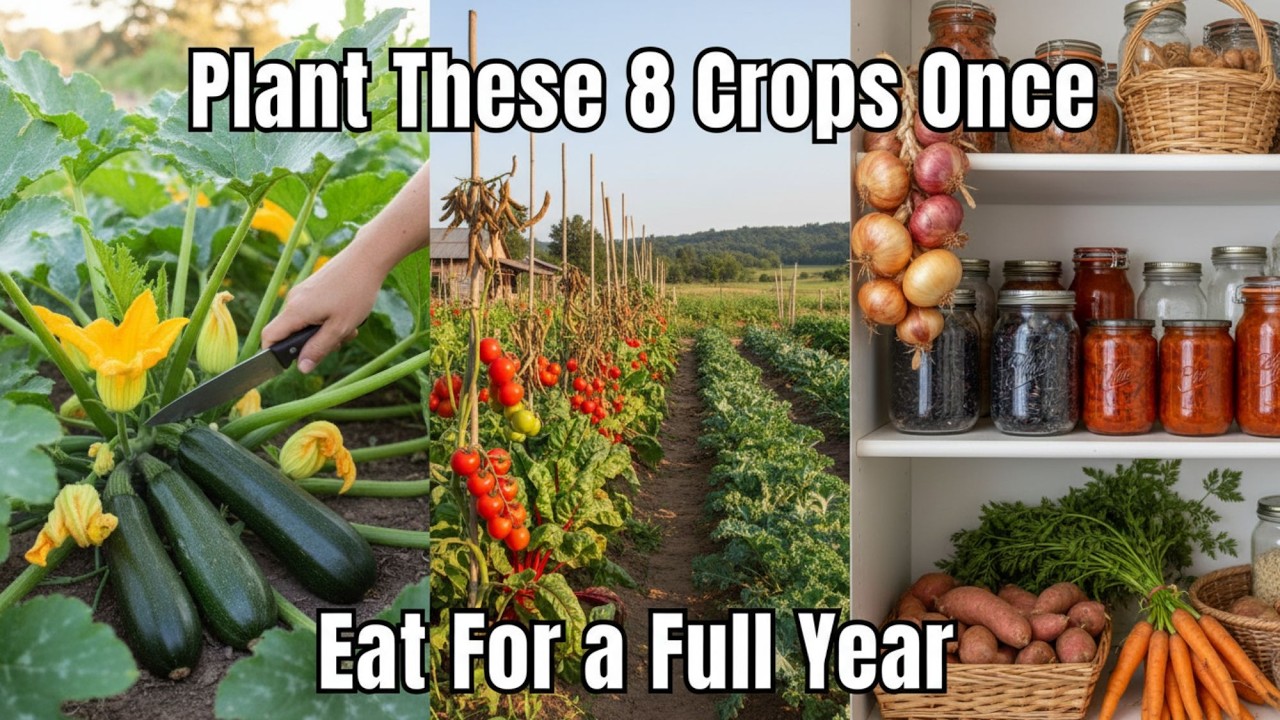🌱💰 8 Crops That Produce Food Even During Economic Hard Times 🥕🍅