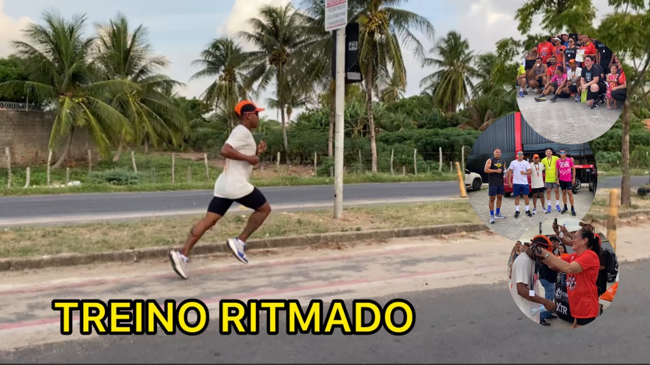 TREINO 5km RITMADO - corrida de rua 