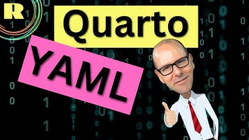 Quarto - How to use YAML in R Studio to configure your quarto document