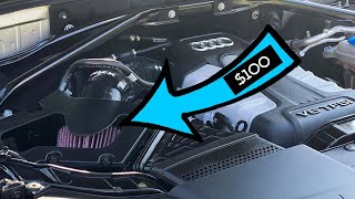 CHEAP Audi 3.0t Intake with BIG performance