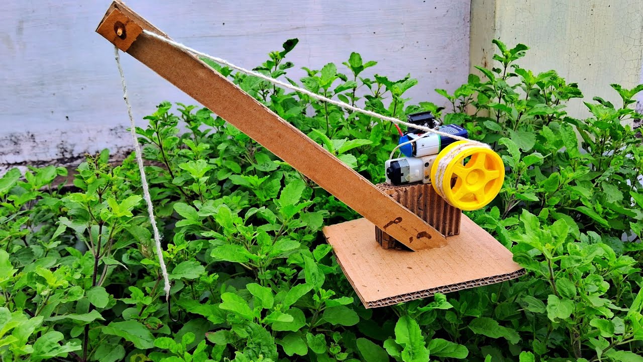 How to make a Crane Lifter The Universal Maker YouTube