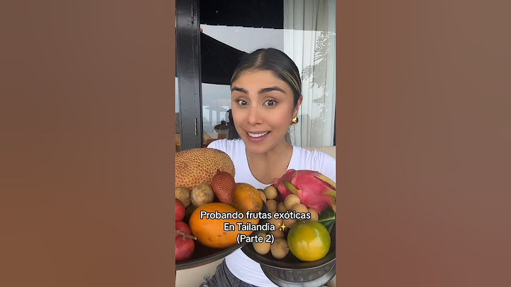 PROBANDO FRUTAS EXÓTICAS EN TAILANDIA 🌶️👀 ( PARTE 2) #mukbang #thailand #travel