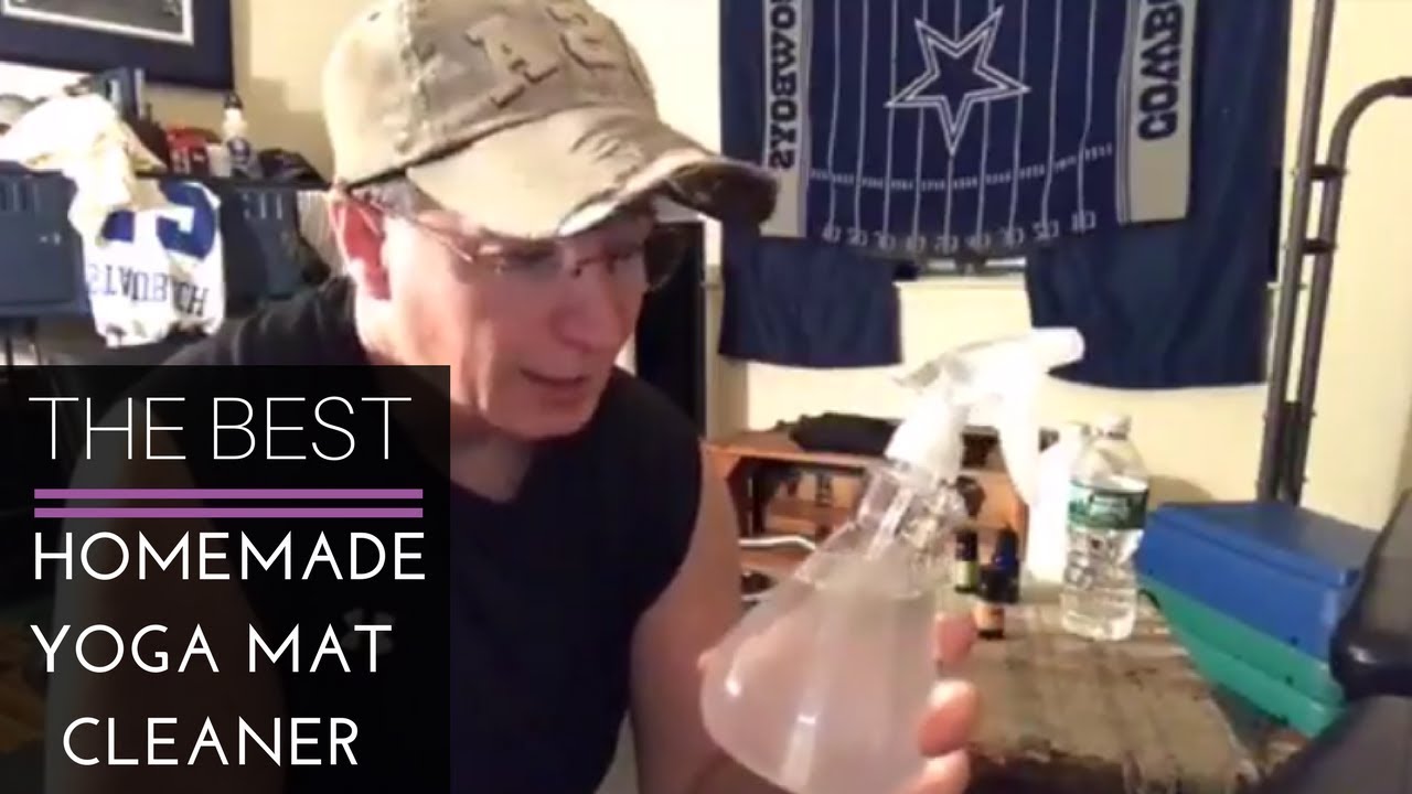 How to Make Yoga Mat Spray Cleaner with Essential Oils YouTube