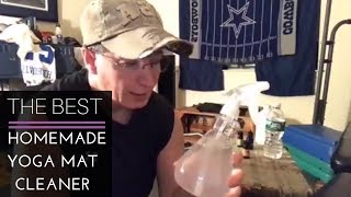 Do you realize how important it is to clean your yoga mat? whether go
a studio or at home need spray down mat with someth...