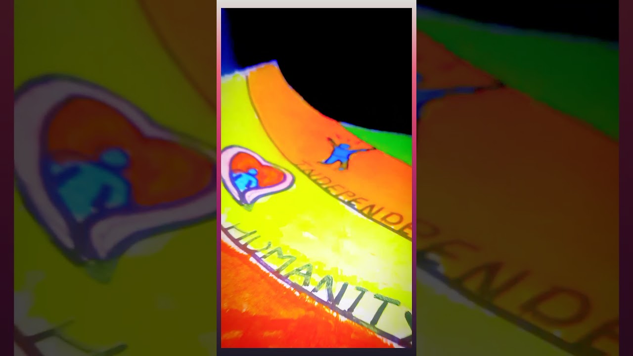 Red cross drawing✏️ competition 