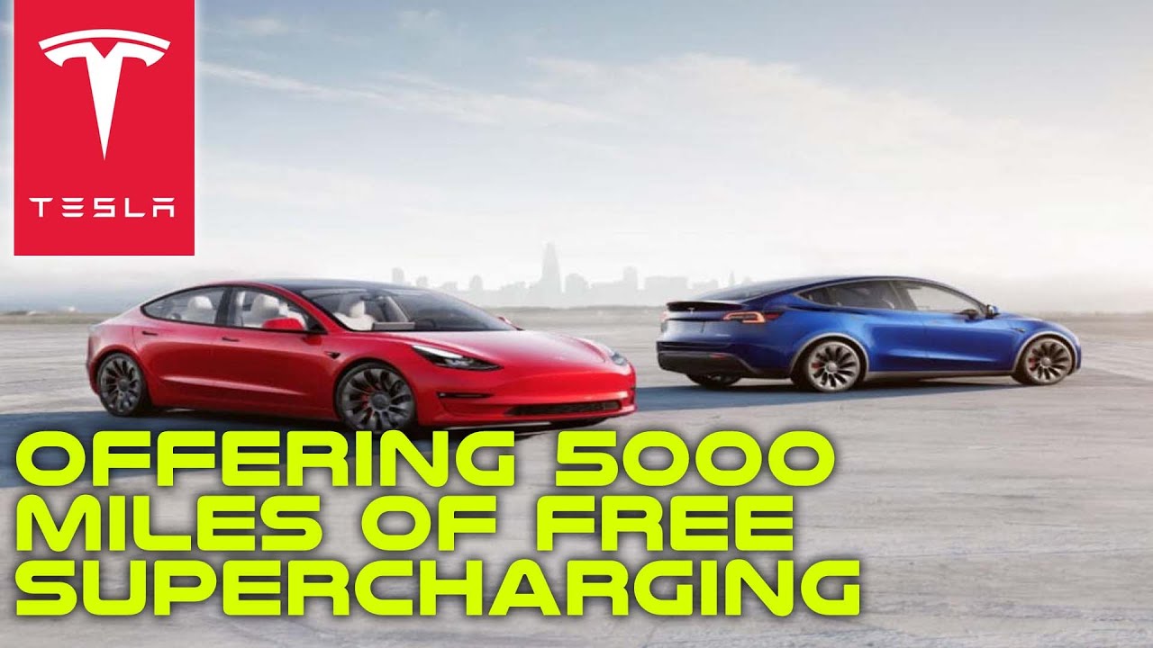 Tesla Offering 5000 Miles of Free Supercharging