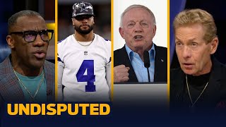 Jerry Jones would welcome a Cowboys QB controversy between Dak \& Cooper Rush | NFL | UNDISPUTED