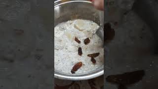 Humko shrf tumko | today weight loss breakfast oats tok doi chia seeds kismis banana 🍌 #youtubeshort