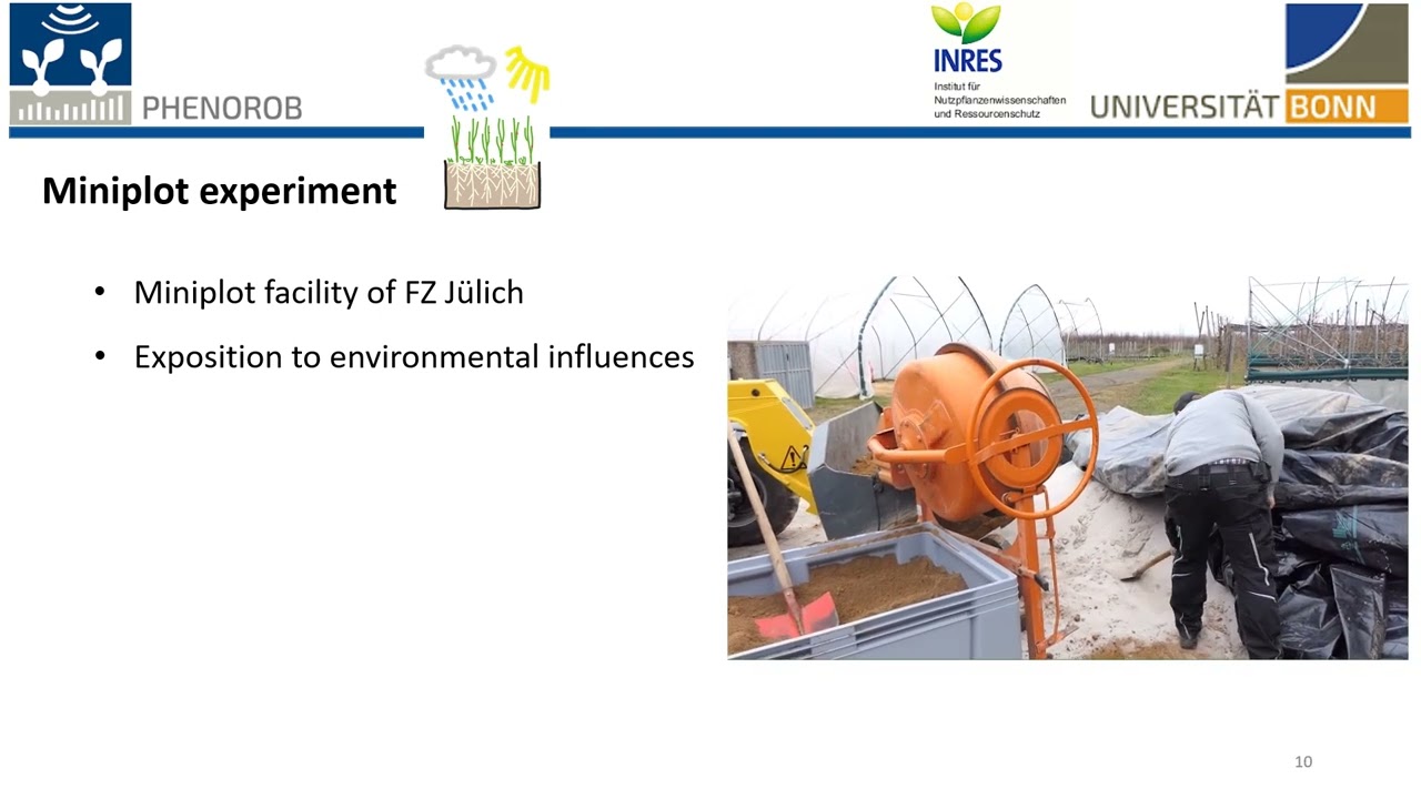 Marion Deichmann - An experimental system to develop non-invasive detection methods of nutrient...