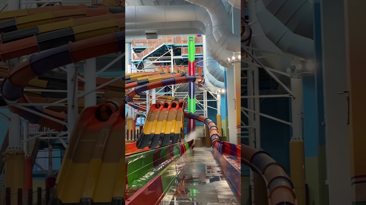 Me on the Screaming Hyena at the Kalahari resort