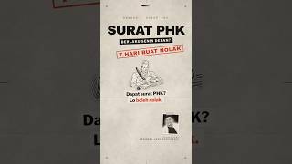 Kenapa Surat PHK Berlaku Senin Depan Itu Melanggar Prosedur?