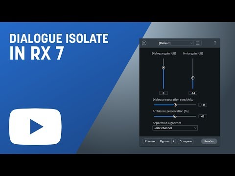 Isolate Dialogue from Noisy Backgrounds with Dialogue Isolate in RX 7 Advanced