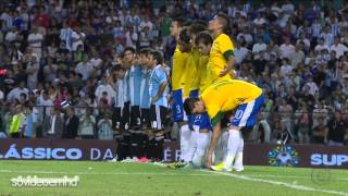 Gols - Argentina 2 (3) x (4) 1 Brasil - Superclássico das Américas 2012 - 21/11/2012 - Globo HD
